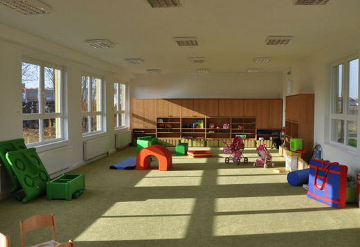 Nová mateřská školka v Jesenici u Prahy vyrostla díky modulům UNIKO