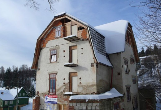 Podlahy fermacell v kompletn� zrekonstruovan�m prvorepublikov�m hotelu Slunn� dv�r v�Jesen�ku