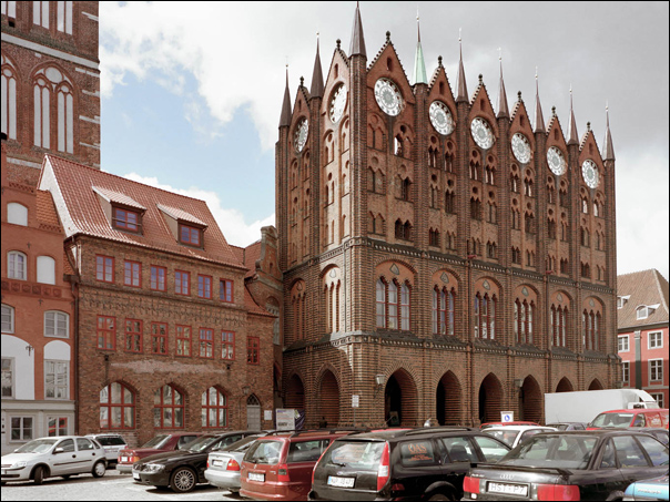Ratusz miasta hanzeatyckiego Straslund