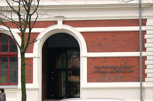 Politechnika Śląska: Wydział Architektury (Katedra Wzornictwa)