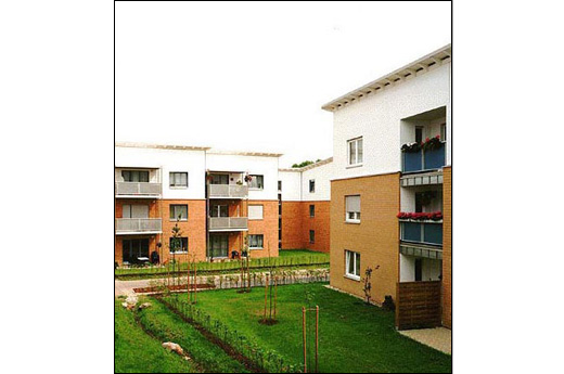 Obytný soubor Albert Schweitzer Straße, Hamm-Pelkum (Niemcy)