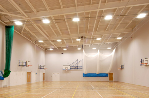 Brockington College Sports Hall, Leicestershire