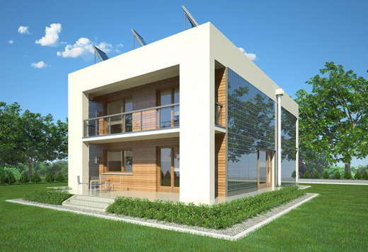 Fermacell pomáhá v Polsku postavit energeticky soběstačný dům